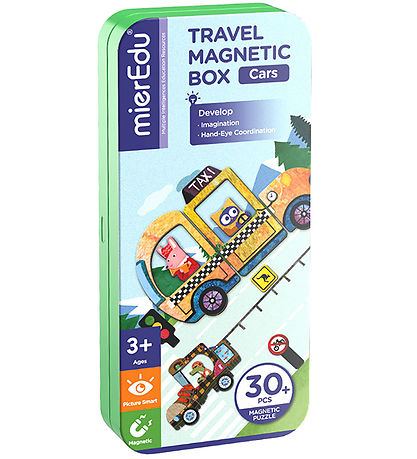 mierEdu Magnetisk rejsesæt - Biler