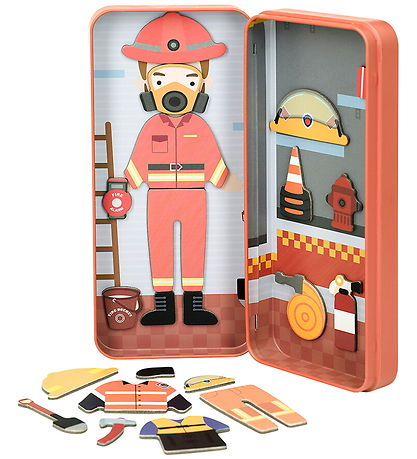mierEdu Magnetisk rejsesæt - Brandbekæmper