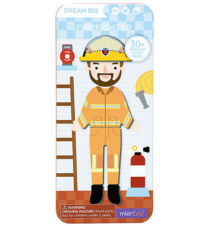 mierEdu Magnetisk rejsesæt - Brandbekæmper