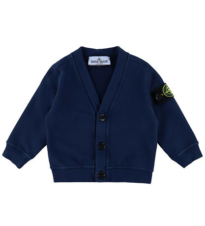 Stone Island Gaveæske - Cardigan/Sweatpants/Tæppe - Navy Blue
