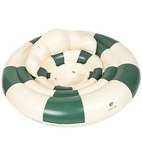 Konges Sløjd Baby Swim Ring - 11-15 kg - Green Stripe