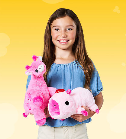 Hug A Lumps Bamse m. Tyngde - Small - Kapivar - Clara