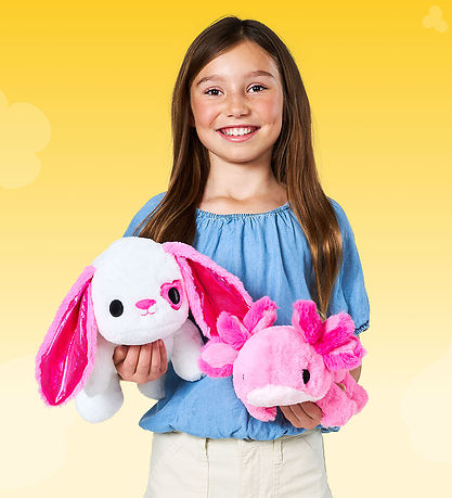 Hug A Lumps Bamse m. Tyngde - Small - Kanin - Lola