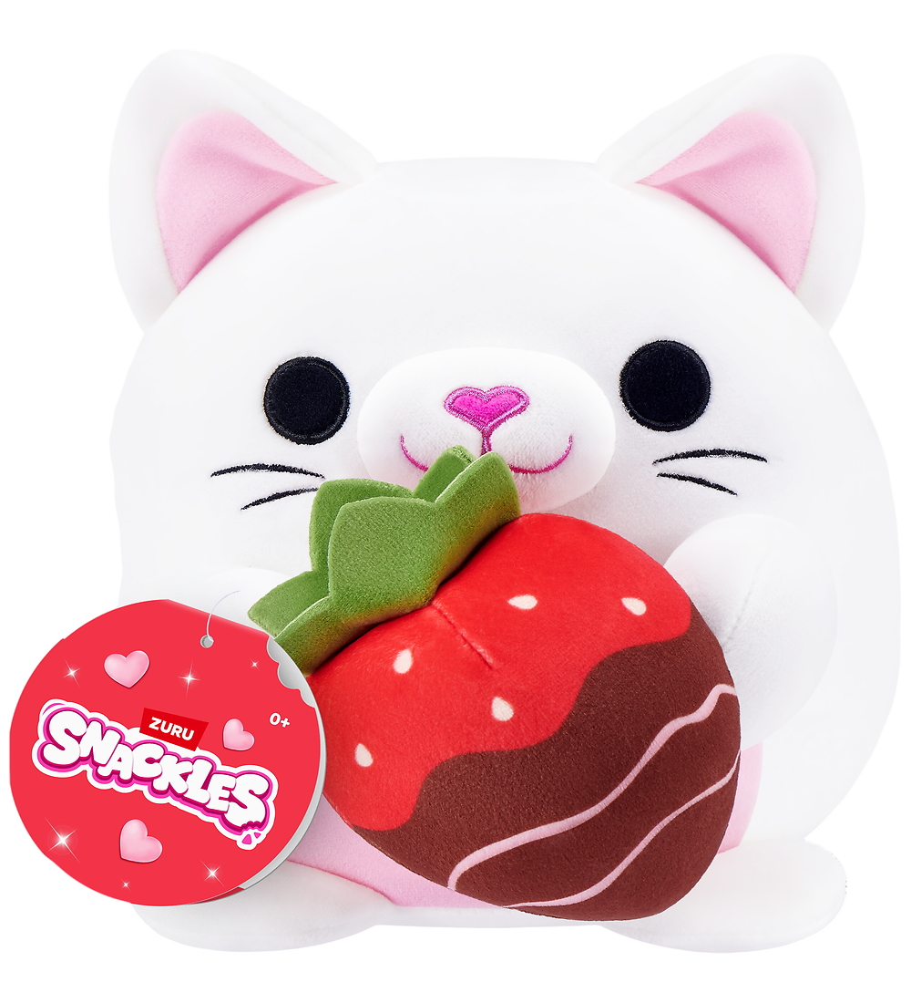 Snackles Kuscheltier - 20 cm - Benny m. Erdbeere - SNACKLES - One Size - Kuscheltiere