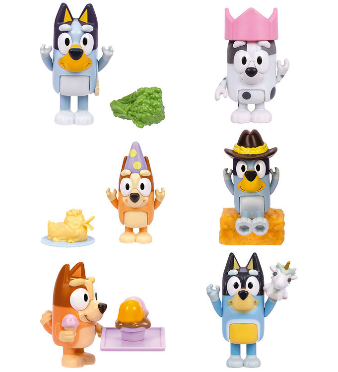 Bluey Figurer - Historiestartersæt m. Figur - Asst.
