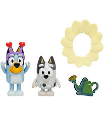 Bluey Figurer - 2-pak - Spring Time Vive Le Printemps