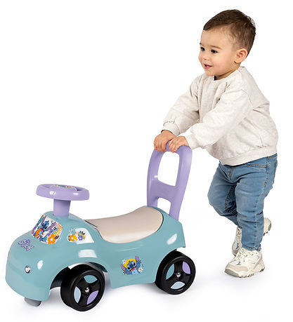 Smoby Gåvogn - Car Ride On - Stitch