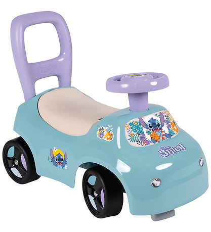 Smoby Gåvogn - Car Ride On - Stitch