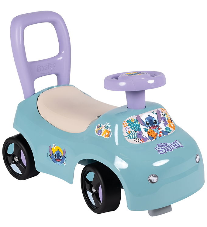 Smoby Gåvogn - Car Ride On - Stitch