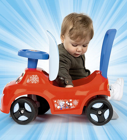 Smoby Gåvogn - Auto Ride On - Spidey