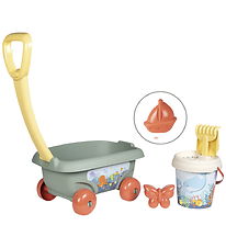 Smoby Trækvogn - Smoby Life Garnished Beach Cart