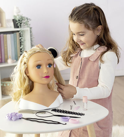 Smoby Sminkehoved - My Beauty Blonde Styling Head