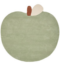 Ferm Living Tæppe - Apple Tufted Rug - Tea Green