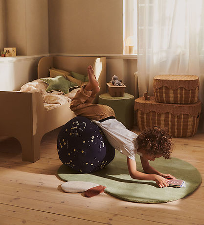 Ferm Living Tæppe - Apple Tufted Rug - Tea Green