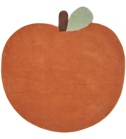 Ferm Living Tæppe - Apple Tufted Rug - Brown Clay