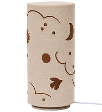 Ferm Living Lamp - Skye Table Lamp - Natural/Bronze