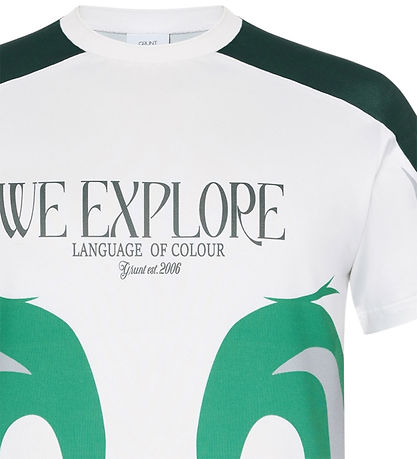 Grunt T-shirt - GRNile - White