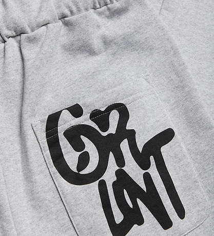Grunt Sweatspants - Baggy - GRRafa - Light Grey Melange