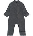 Mikk-Line Fleecedragt - Anthracite Melange