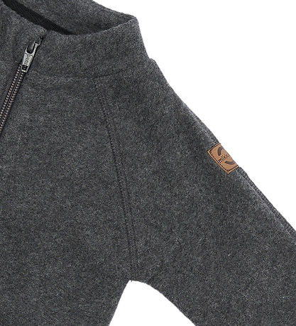 Mikk-Line Fleecedragt - Anthracite Melange
