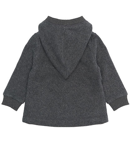 Mikk-Line Fleecetrøje - Anthracite Melange