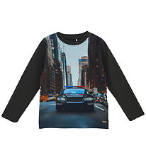 Minyno Bluse - Pirate Black