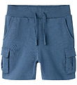 Name It Sweatshorts - NmmOli - Vintage Indigo
