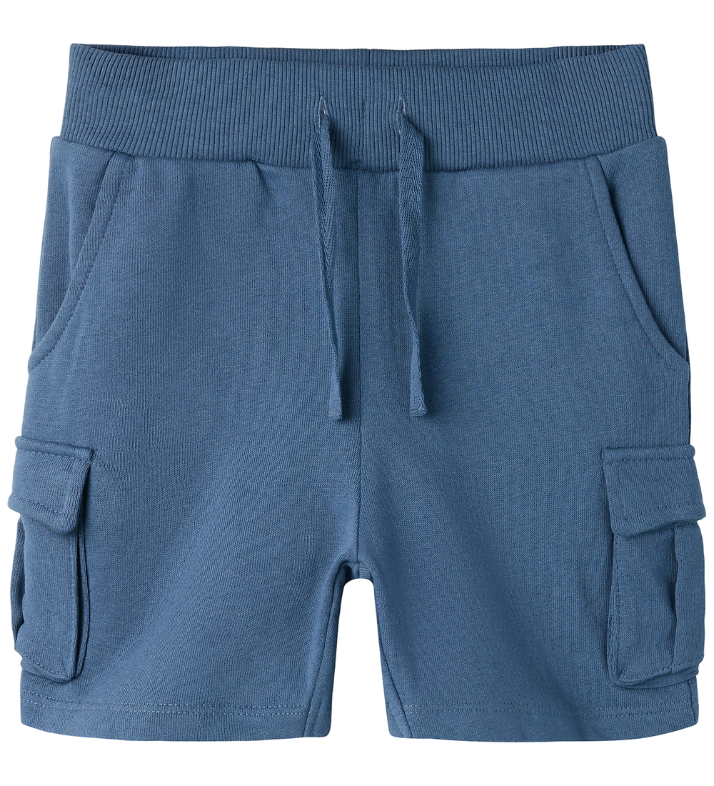 Name It Sweatshorts - NmmOli - Vintage Indigo - Name It - 2 Jahre (92) - Shorts