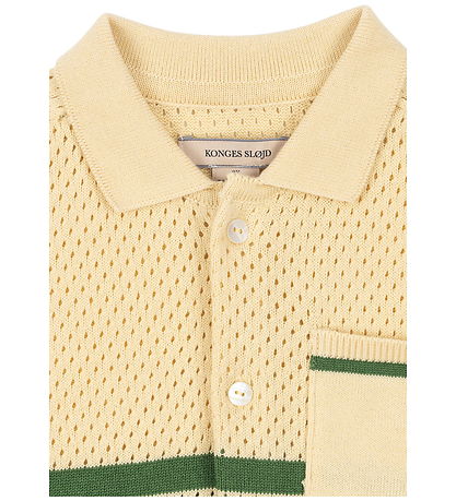 Konges Sløjd Polo - Strik - Hai - Banana Crepe