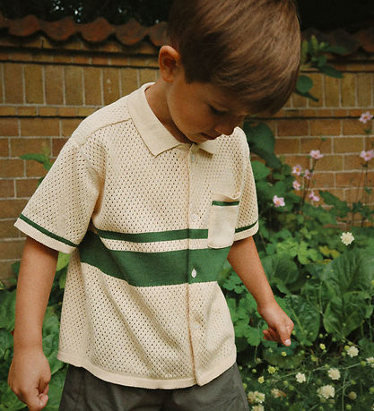 Konges Sløjd Polo - Strik - Hai - Banana Crepe