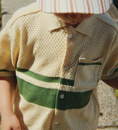 Konges Sløjd Polo - Strik - Hai - Banana Crepe