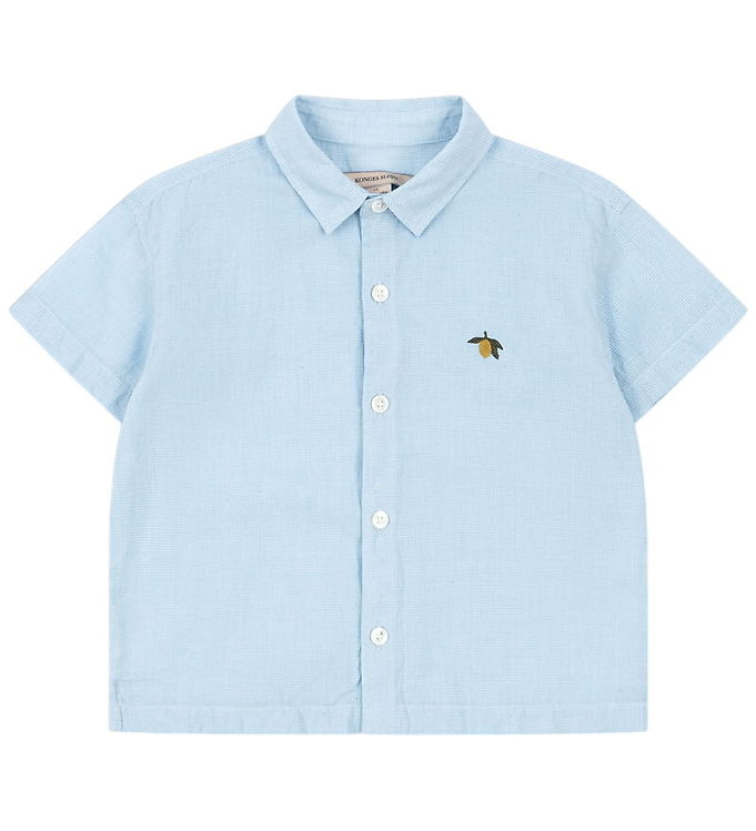Konges Sløjd Skjorte K/Æ - Fran - Blue Check