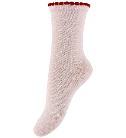 Konges Sløjd Strømper - 2-Pak - Cherry/Rose