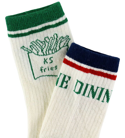 Konges Sløjd Strømper - 2-Pak - Rib - Fine Dining