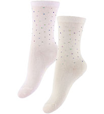 Konges Sløjd Strømper - 2-Pak - Sequin - Creole Pink