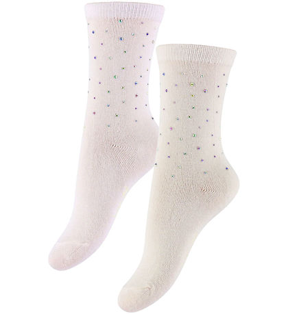Konges Sløjd Strømper - 2-Pak - Sequin - Creole Pink