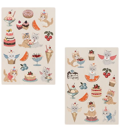 Konges Sløjd Klistermærker - Forever - 30 Stk. - Kitty Friends