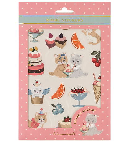 Konges Sløjd Klistermærker - Forever - 30 Stk. - Kitty Friends