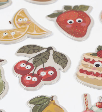 Konges Sløjd Klistermærker - Puffy - 16 Stk - Fruity