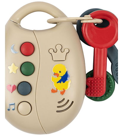 Konges Sløjd Legetøjsnøgler - My First Keys - Multi