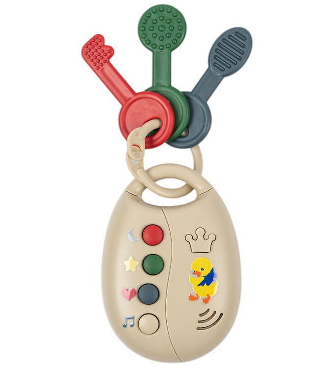 Konges Sløjd Legetøjsnøgler - My First Keys - Multi