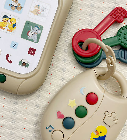 Konges Sløjd Legetøjstelefon - My First Phone - Multi