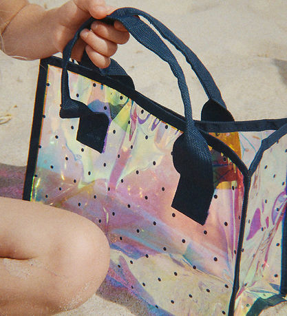 Konges Sløjd Strandtaske - 32x22 cm - Navy Dot