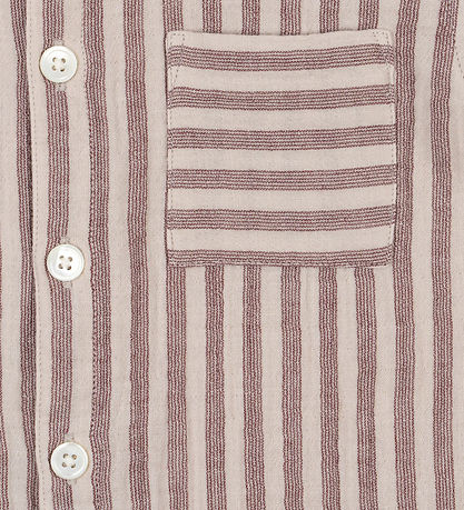 Konges Sløjd Skjorte - Ely - Red Stripe