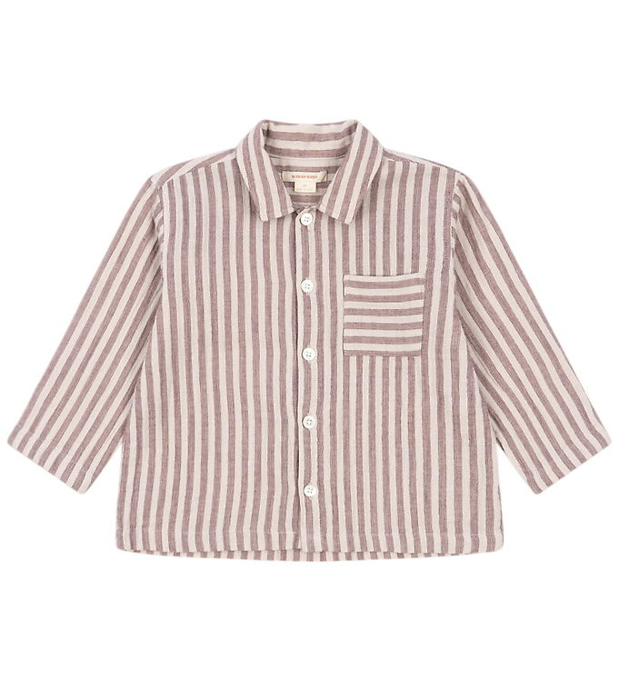Konges Sløjd Skjorte - Ely - Red Stripe