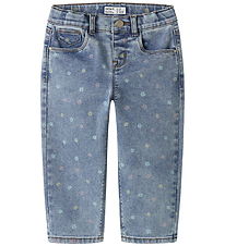 Name It Jeans - Noos - NmfBella - Medium Blue Denim/Flower