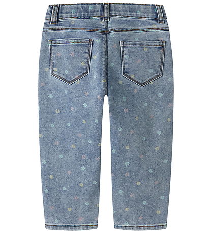 Name It Jeans - Noos - NmfBella - Medium Blue Denim/Flower