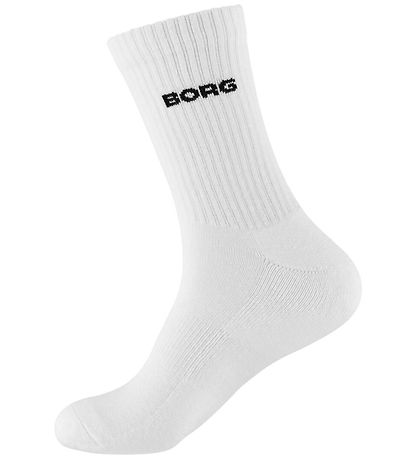 Björn Borg Strømper - 5-pak - Crew - Hvid
