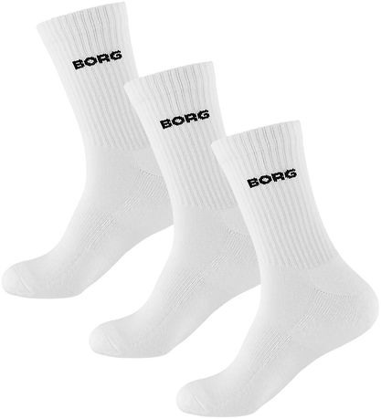 Björn Borg Strømper - 5-pak - Crew - Hvid