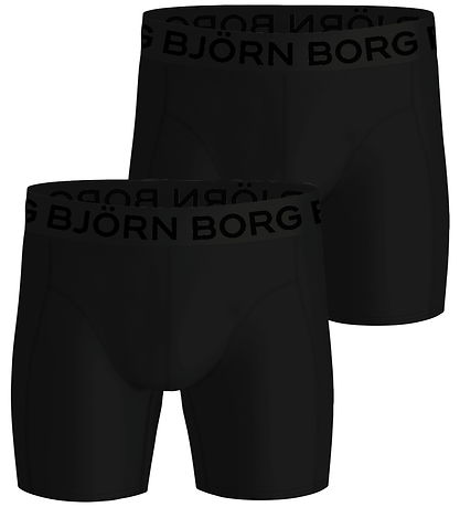 Björn Borg Boxers - 2 Pack - Léger - Noir